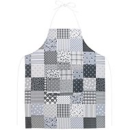 BELLATEX Apron Adela 67 × 84 cm 7750/241 patchwork grey - Apron