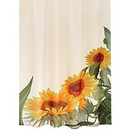 BELLATEX Koupelnový závěs 720/018 180 × 200 cm, slunečnice - Shower Curtain