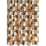 BELLATEX Koupelnový závěs 720/020 180 × 200 cm, kočky - Shower Curtain