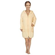 BELLATEX s. r. o. FROTÉ ZIP JACKET ladies size. XXL - beige - Bathrobe