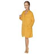 BELLATEX s.r.o. FROTÉ ŽUPAN NA ZIP dámský  - žlutý - Župan