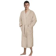 BELLATEX s. r. o. FROTÉ Men's bathrobe size. XL - coffee - Bathrobe