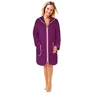 BELLATEX FROTÉ ZIPPERED JACKET ladies size 2 mm. M - purple - Bathrobe