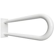 BEMETA DESIGN U-shaped fixed safety handrail, 600 mm, white - Handrail