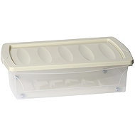 Benco Plastic storage box with lid and wheels 30 l - Storage Box