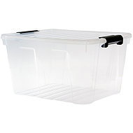 Plast Team Storage box with transparent lid 30 l - Storage Box