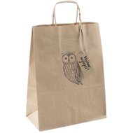 BE NICE Gift bag - Owl, 3 pcs - Gift Bag