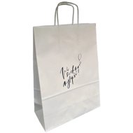 BE NICE Gift bag - Happy Birthday, white, 3 pcs - Gift Bag