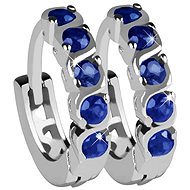 Beneto Round silver earrings AGUC1207 (Ag925/1000; 2 g) - Earrings
