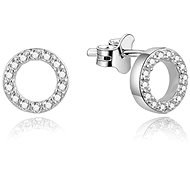 Beneto Sparkling silver stud earrings AGUP1461 (Ag925/1000; 1,09 g) - Earrings