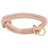 Trixie Soft Rope round semi-flexible collar, pink - Dog Collar