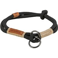 BE NORDIC semi-flexible collar, sand/black - Dog Collar