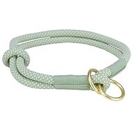 Trixie Soft Rope round semi-flexible collar, sage - Dog Collar