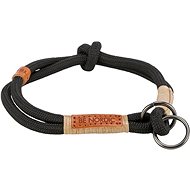 BE NORDIC semi-flexible collar, sand/black M - Dog Collar