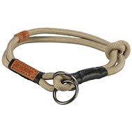 BE NORDIC semi-flexible collar, sand/black L - Dog Collar