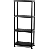 Benco Plastic shelf 80 × 30 × 138 cm , 4 shelves - Shelving Unit