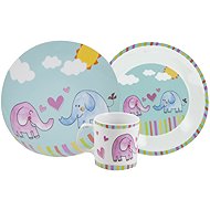 Berndorf Children's porcelain 3-piece set SLON - Children's Dining Set