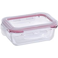 Bergner Dóza na potraviny skleněná se zaklapovacím víkem 0,37l BG-25023-RD - Dóza