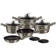 Berlinger Haus Cookware Set 10pcs Carbon Metallic Touch Line - Cookware Set