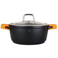 BerlingerHaus Casserole with lid 28cm Granit Diamond Line - Casserole Pot