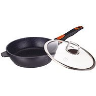 BerlingerHaus Deep pan with a lid 24cm Granit Diamond Line - Pan