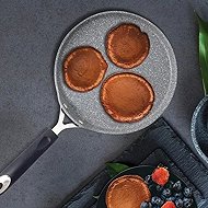 BerlingerHaus Pancake Pan 25cm Gray Stone Touch Line - Pan