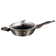 BerlingerHaus 24cm Deep Pan with Cover Carbon Metallic Line - Pan