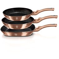 BerlingerHaus Frying Set 3pcs Copper Metallic Line - Cookware Set