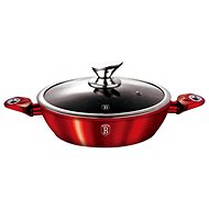 BerlingerHaus Baking tray with 32cm Burgundy Metallic Line - Roasting Pan