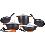 BerlingerHaus Granit Diamond Line Crockery Set 11pcs Black - Kitchenware Set