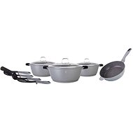 BerlingerHaus Granit Diamond Line Crockery Set 11pcs gray - Kitchenware Set