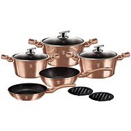 BerlingerHaus Copper Metallic Line 10pcs BH-1220 - Cookware Set