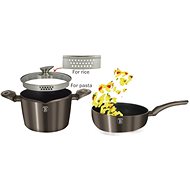 BerlingerHaus Carbon Metallic Line 3pcs - Kitchenware Set
