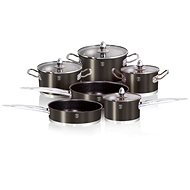 BerlingerHaus Cookware Set Carbon Metallic Passion 10pcs - Kitchenware Set