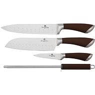 BerlingerHaus 4pcs knife set Velvet Line brown - Knife Set