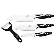 BerlingerHaus Set of 4 Santoku Knives Bianco Black - Knife Set