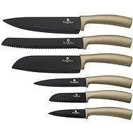 BerlingerHaus Carbon Metallic Line Knife Set 6pcs - Knife Set