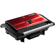 BERLINGERHAUS Electric contact grill with non-stick surface, Burgundy Metallic Line - Contact Grill