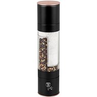 BERLINGERHAUS Double pepper and salt mill, Black Rose Collection - Spice Grinder