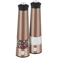 BERLINGERHAUS Electric pepper and salt grinder, set of 2 Rosegold Metallic Line - Spice Grinder
