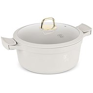 BerlingerHaus Sahara Collection Casserole with lid with titanium surface 28 cm - Casserole Pot