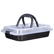 BERLINGERHAUS Portable baking tray with lid 36,5 × 24,5 cm Metallic Line Shiny Black Edition - Baking Sheet