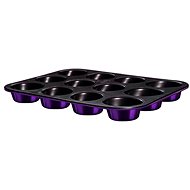BERLINGERHAUS Non-stick muffin tin 12 pcs Purple Metallic Line - Baking Mould