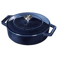 BERLINGERHAUS Cast iron pan with lid 26 cm Aquamarine Metallic Line - Roasting Pan