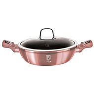 BERLINGERHAUS Baking pan with lid with titanium surface 28 cm I-Rose Edition - Roasting Pan
