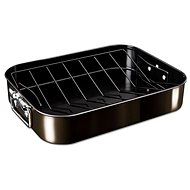 BERLINGERHAUS Roasting pan with rack with titanium surface Shiny Black Collection - Roasting Pan