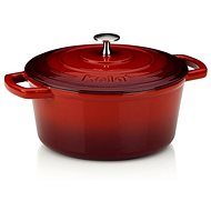 KELA Calido cast iron with lid 24 cm - Roasting Pan