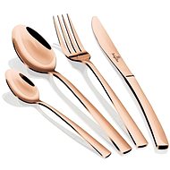 BERLINGERHAUS Cutlery set 16 pcs stainless steel Mirror Rosegold Metallic Line - Cutlery Set