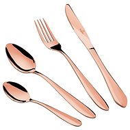 BERLINGERHAUS Cutlery set 24 pcs stainless steel satin Rosegold Metallic Line II - Cutlery Set