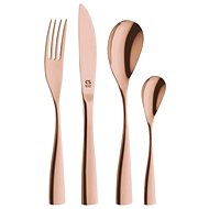 CS KOCHSYSTEME Stainless steel cutlery set 24 pcs Bocholt Rosegold - Cutlery Set
